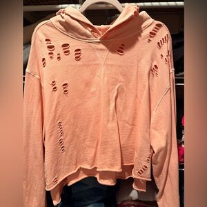 Chelsea DeBoer by Lily & Lottie Distressed Hoodie